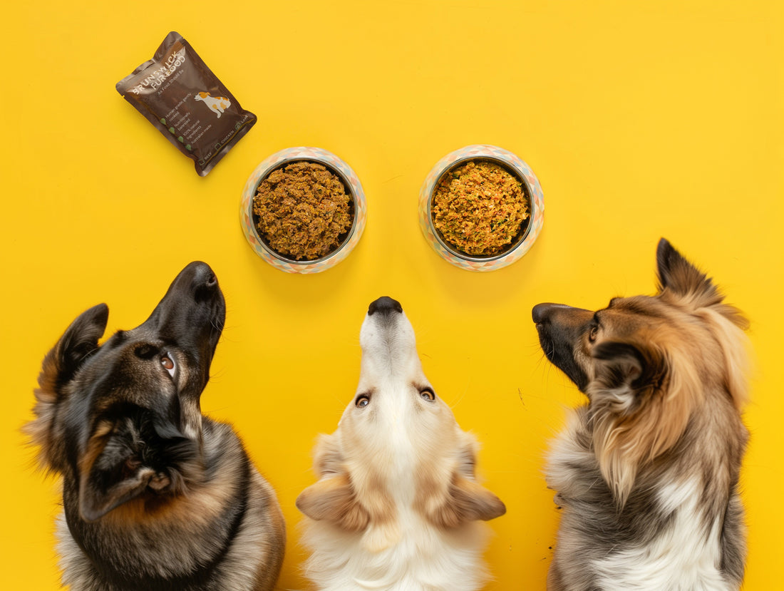 Understanding the Nutrition Spectrum: Lightly Cooked vs. Raw Food vs. Kibble for Dogs - Brunswick Fur Food