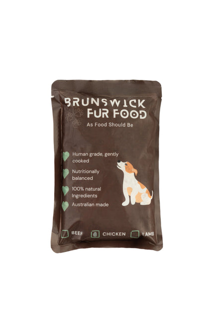 Fresh Melbourne Dog Food Meal Packed- Brunswick Fur Food (BFF)